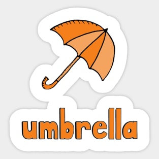 This is an UMBRELLA Sticker